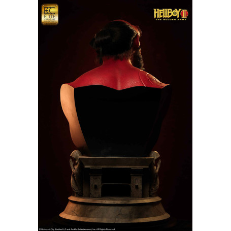 Toynami Criatura de Élite - HELLBOY BUST 1:1 - Hellboy II