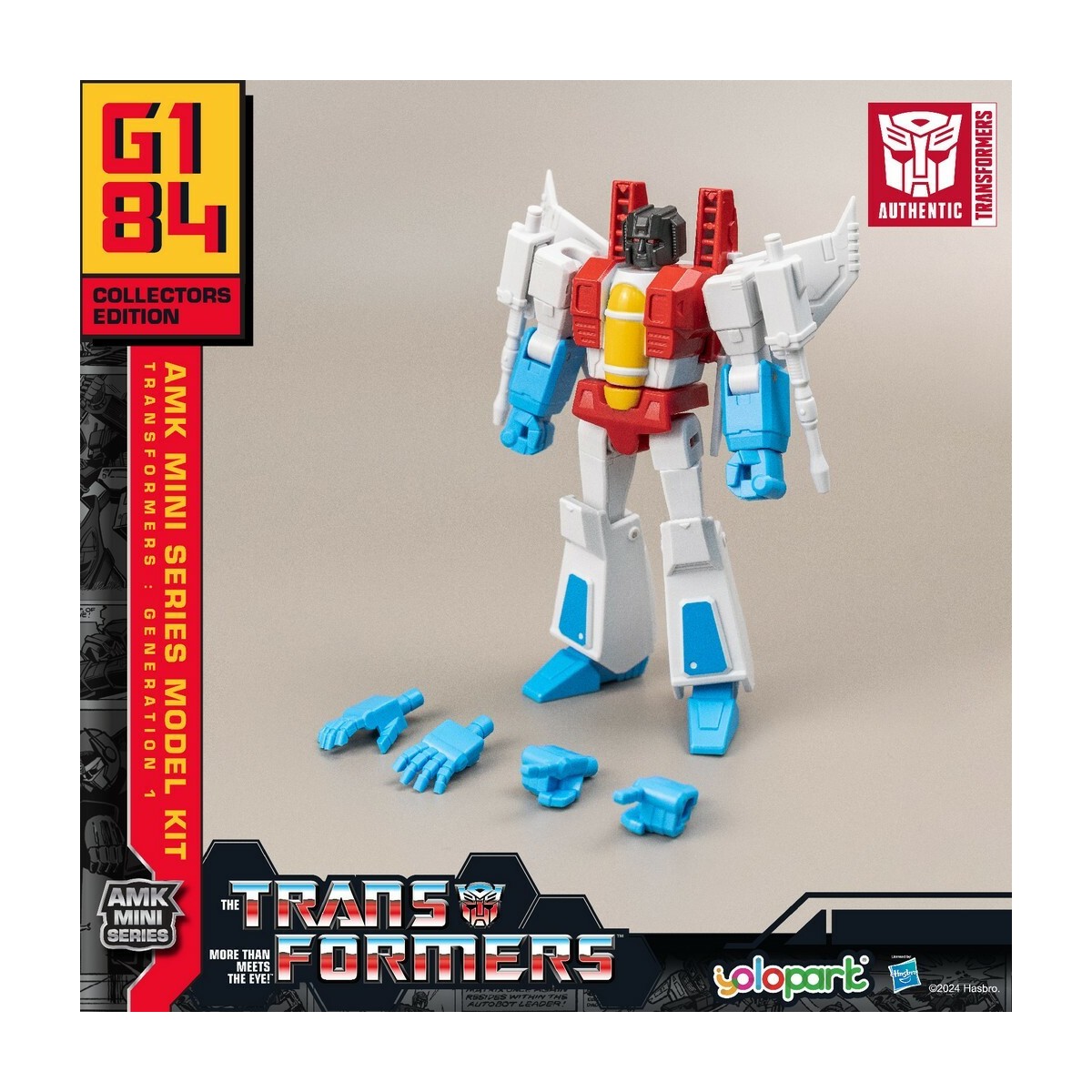 Yolopark - Transformers STARSCREAM - Generation One AMK MINI Series Kit de modelismo