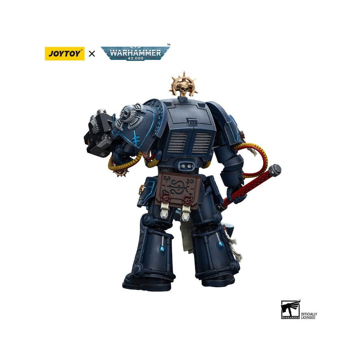 JoyToy - Marines Espaciales - Ultramarines - Bibliotecario con Armadura Terminator 1/18 - Warhammer 40K