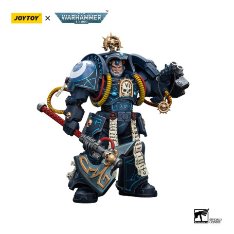 JoyToy - Marines Espaciales - Ultramarines - Bibliotecario con Armadura Terminator 1/18 - Warhammer 40K