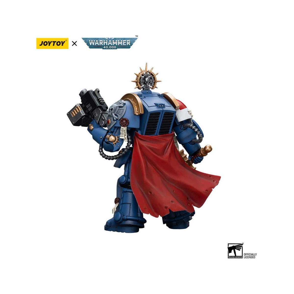 JoyToy - Marines Espaciales - Ultramarines - Capitán Terminator Severus Agemman 1/18 - Warhammer 40K