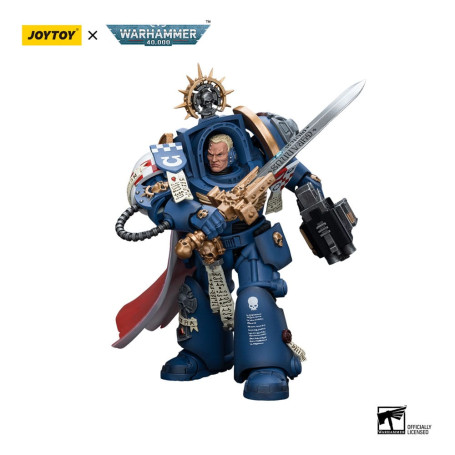 JoyToy - Marines Espaciales - Ultramarines - Capitán Terminator Severus Agemman 1/18 - Warhammer 40K