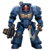 JoyToy - Ultramarines - Sargento de Escuadra Terminator con Espada de Poder y Teleportador Homer 1/18 - WH40K