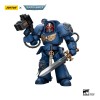 JoyToy - Ultramarines - Sargento de Escuadra Terminator con Espada de Poder y Teleportador Homer 1/18 - WH40K