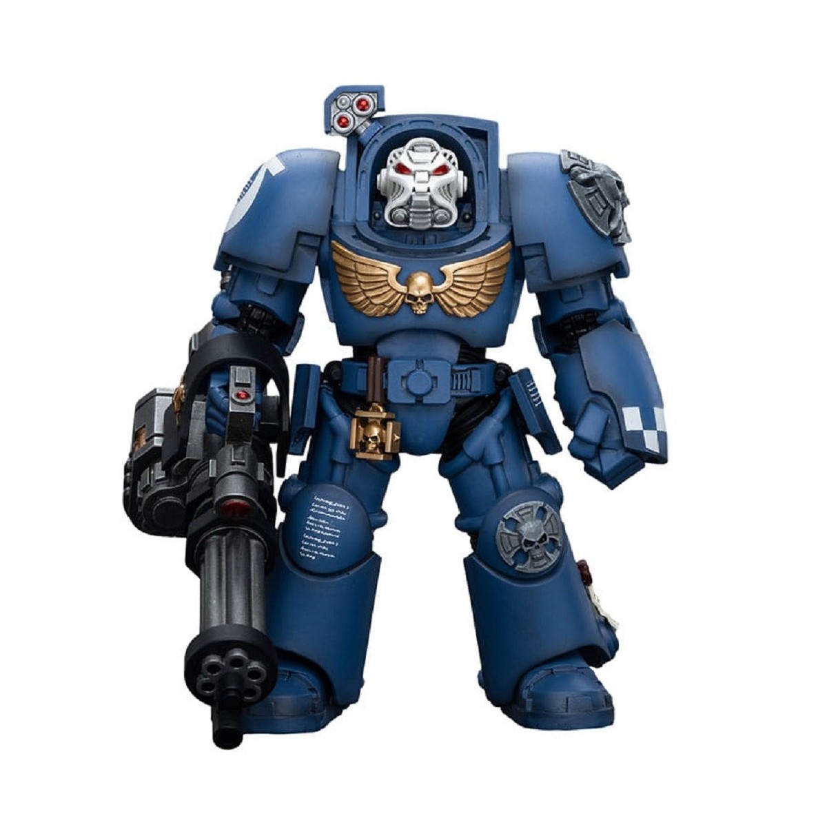 JoyToy Marines Espaciales - Ultramarines - Escuadra Terminator Terminator con Storm Bolter 1/18 - Warhammer 40K