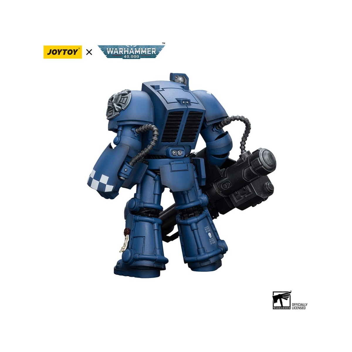 JoyToy Marines Espaciales - Ultramarines - Escuadra Terminator Terminator con Storm Bolter 1/18 - Warhammer 40K