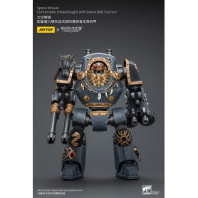 JoyToy Space marines - Space Wolves - Contemptor Dreadnought con Gravis Bolt Cannon 1/18 - La Herejía de Horus