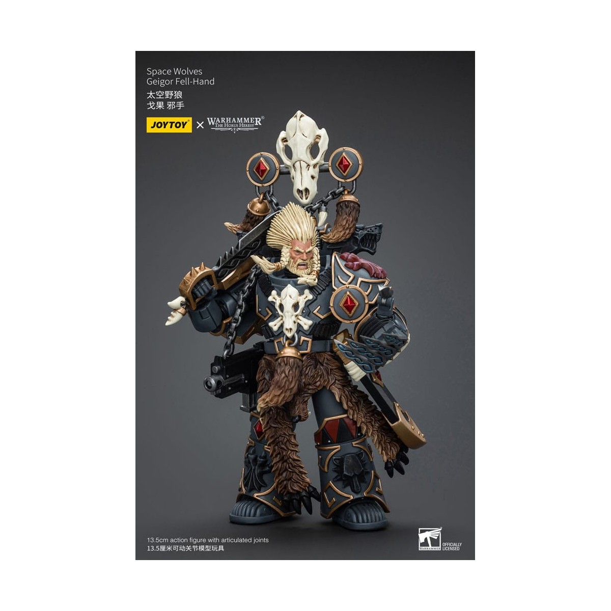 JoyToy Space Marines - Space Wolves - Geigor Fell-Hand - 1/18 - La Herejía de Horus