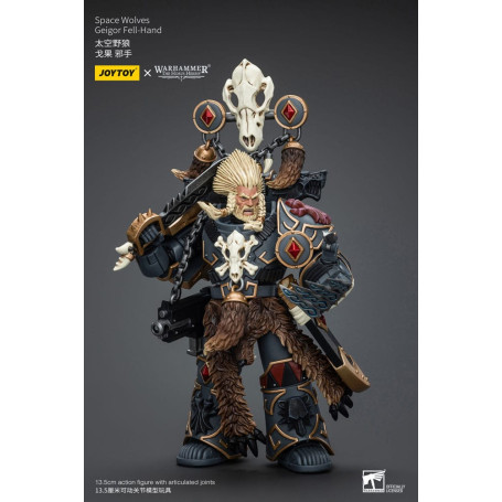 JoyToy Space Marines - Space Wolves - Geigor Fell-Hand - 1/18 - La Herejía de Horus