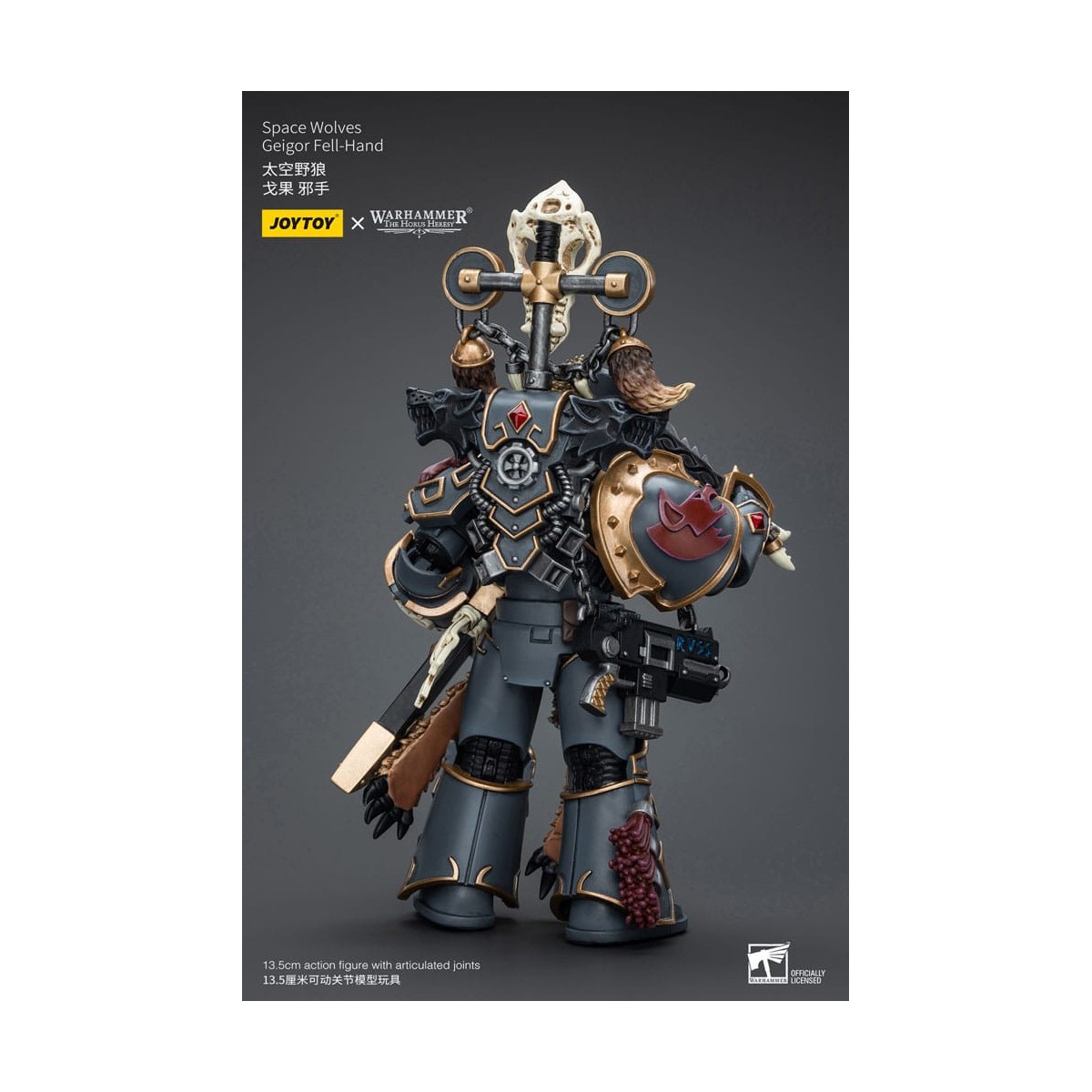 JoyToy Space Marines - Space Wolves - Geigor Fell-Hand - 1/18 - La Herejía de Horus