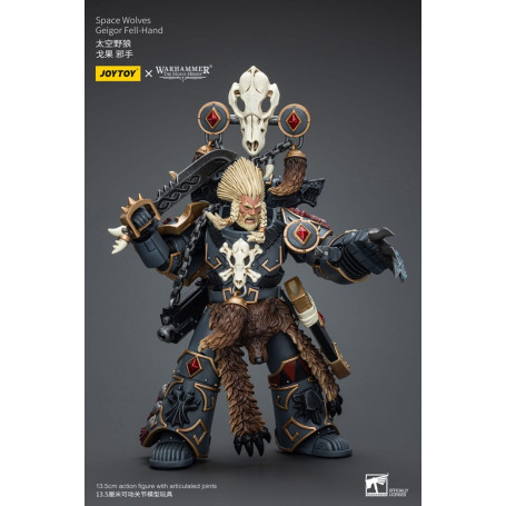 JoyToy Space Marines - Space Wolves - Geigor Fell-Hand - 1/18 - La Herejía de Horus