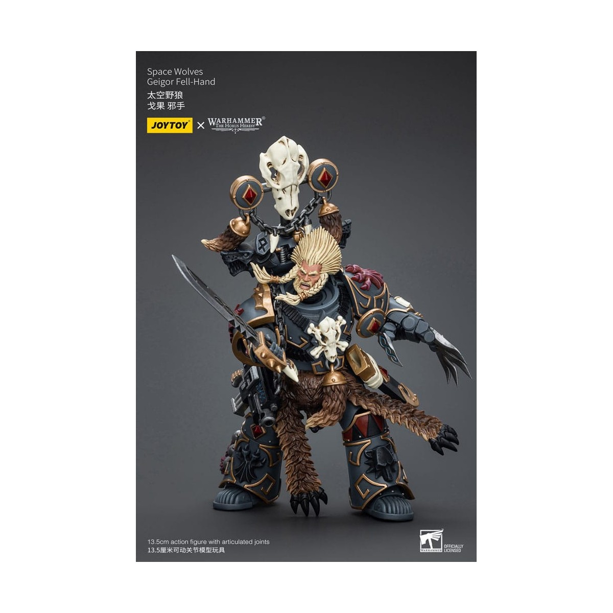 JoyToy Space Marines - Space Wolves - Geigor Fell-Hand - 1/18 - La Herejía de Horus