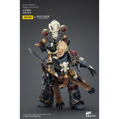 JoyToy Space Marines - Space Wolves - Geigor Fell-Hand - 1/18 - La Herejía de Horus