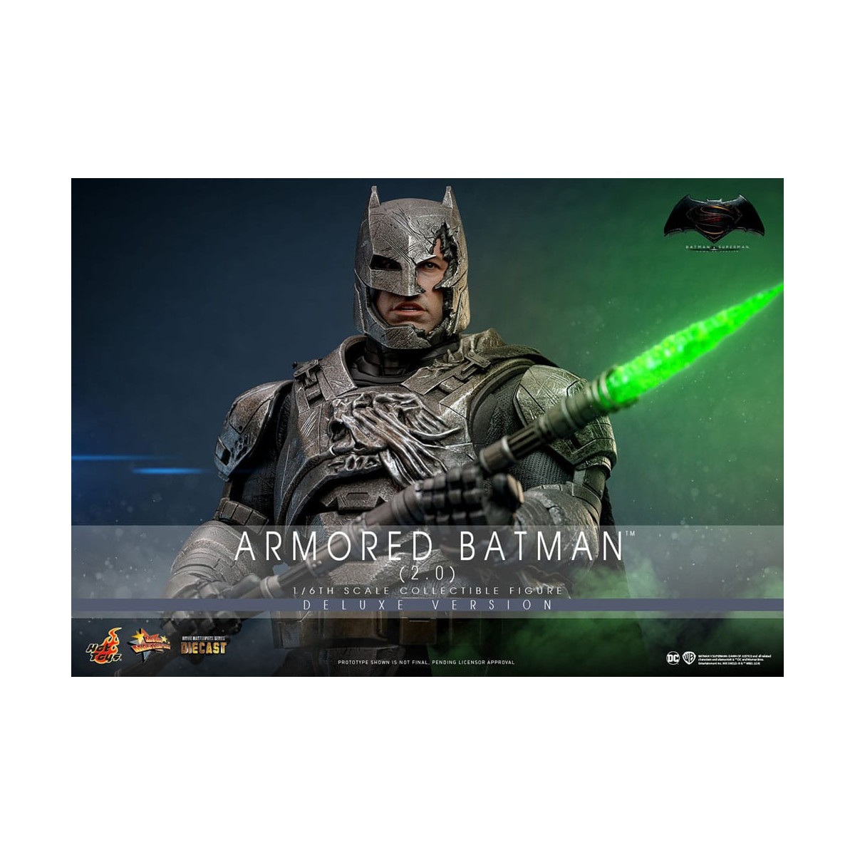Hot Toys - DC Comics - Batman Blindado 2.0 DX - Batman v Superman - MMS 1/6