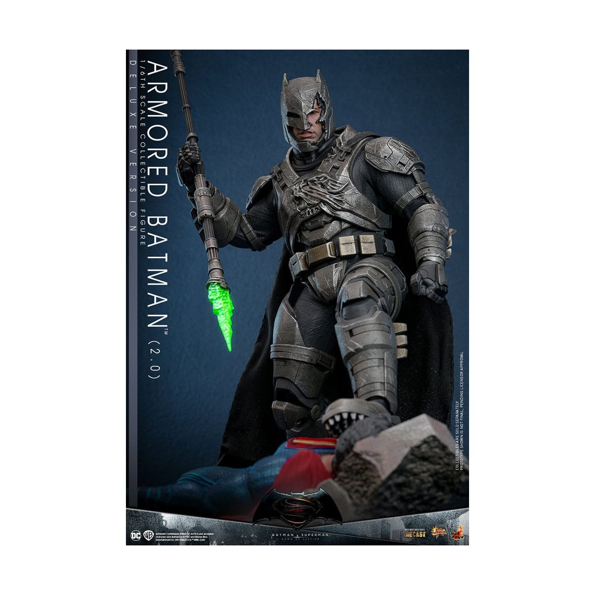 Hot Toys - DC Comics - Batman Blindado 2.0 DX - Batman v Superman - MMS 1/6