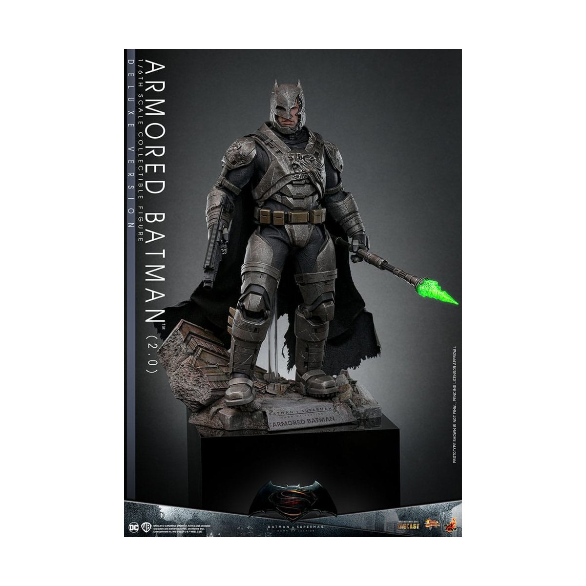 Hot Toys - DC Comics - Batman Blindado 2.0 DX - Batman v Superman - MMS 1/6