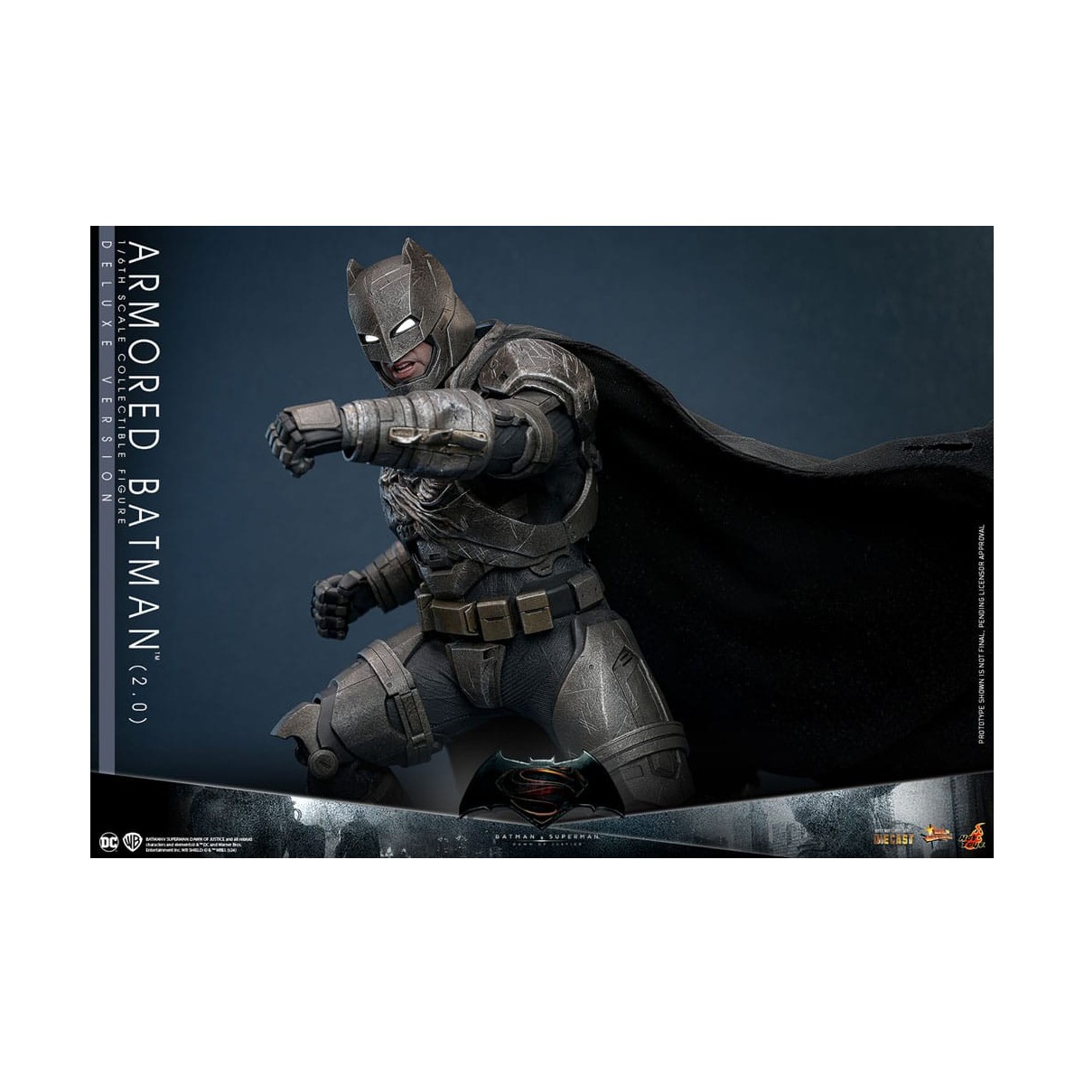 Hot Toys - DC Comics - Batman Blindado 2.0 DX - Batman v Superman - MMS 1/6