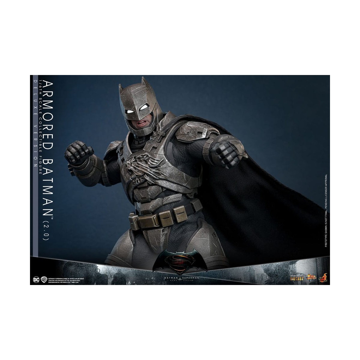 Hot Toys - DC Comics - Batman Blindado 2.0 DX - Batman v Superman - MMS 1/6