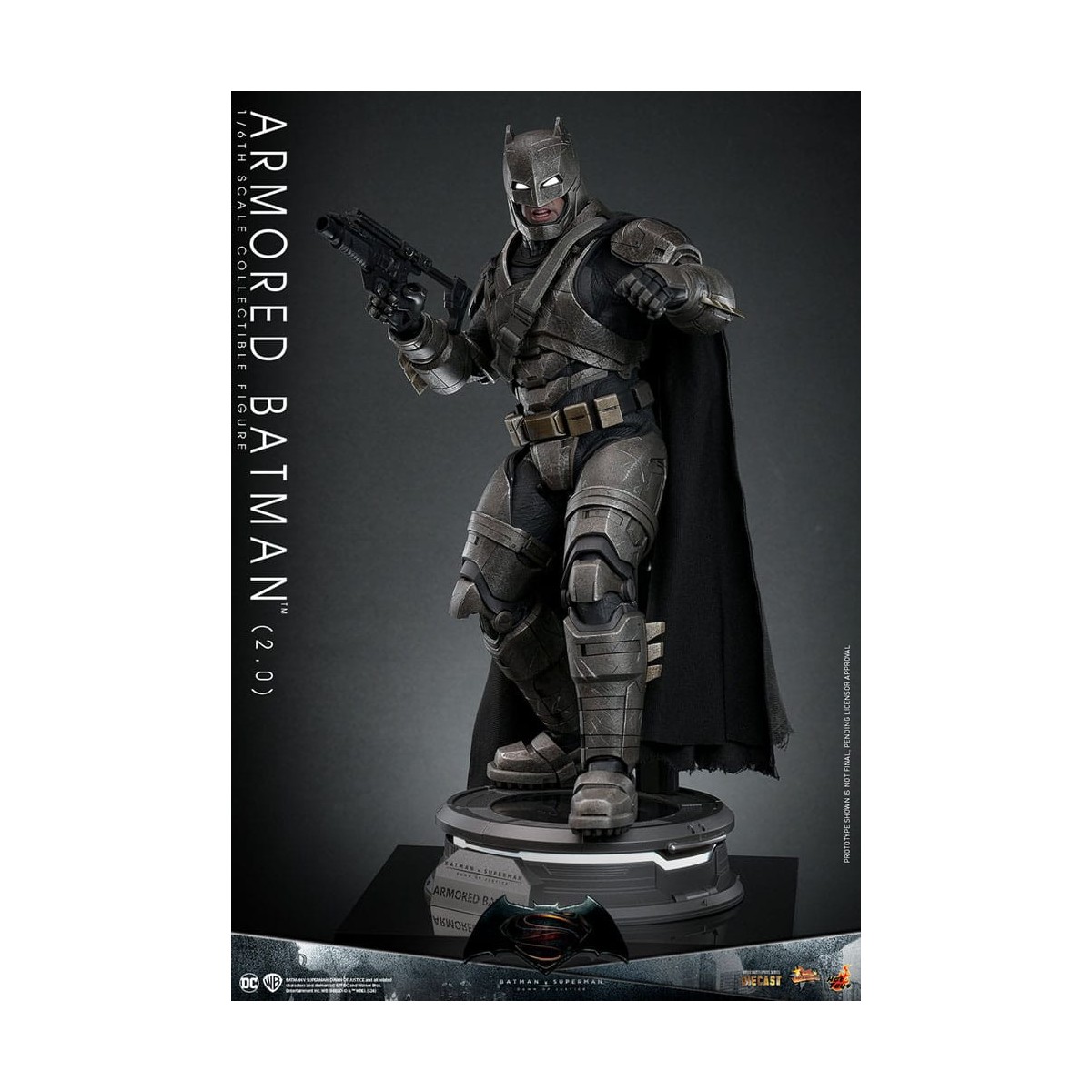 Hot Toys - DC Comics - Batman Blindado 2.0 - Batman v Superman - MMS 1/6