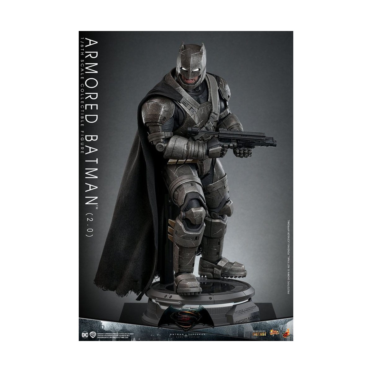 Hot Toys - DC Comics - Batman Blindado 2.0 - Batman v Superman - MMS 1/6
