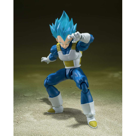 Bandai Tamashii - Dragon Ball Super - Super Saiyan Dios Super Saiyan Vegeta Inquebrantable - SHF SHFiguarts