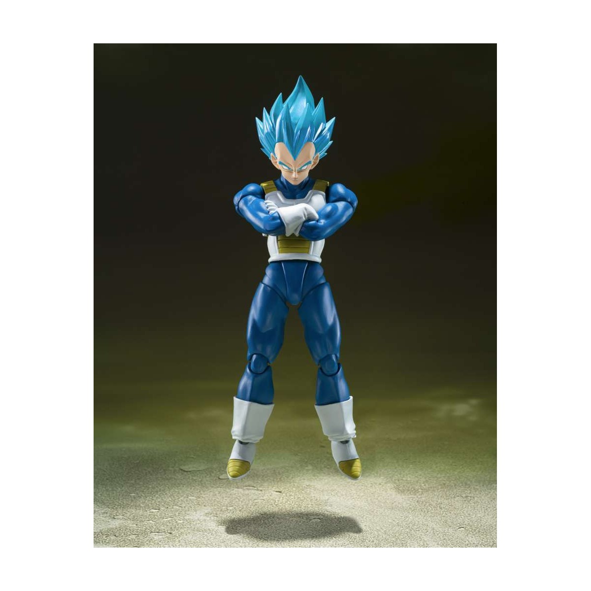 Bandai Tamashii - Dragon Ball Super - Super Saiyan Dios Super Saiyan Vegeta Inquebrantable - SHF SHFiguarts