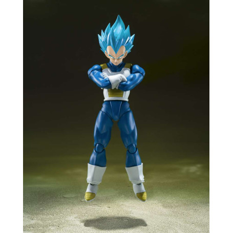 Bandai Tamashii - Dragon Ball Super - Super Saiyan Dios Super Saiyan Vegeta Inquebrantable - SHF SHFiguarts