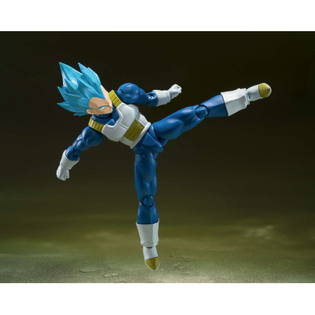 Bandai Tamashii - Dragon Ball Super - Super Saiyan Dios Super Saiyan Vegeta Inquebrantable - SHF SHFiguarts