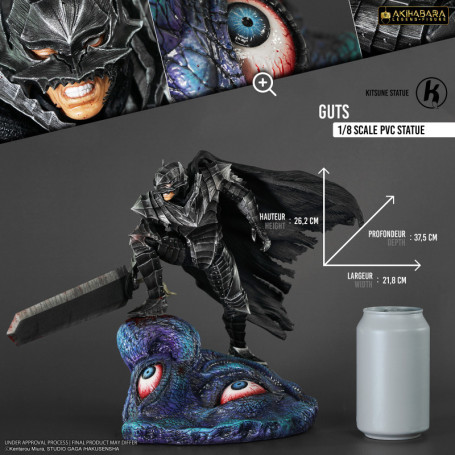 Kitsune - Berserk - GUTS BERSERKER 1/8 estatua de pvc