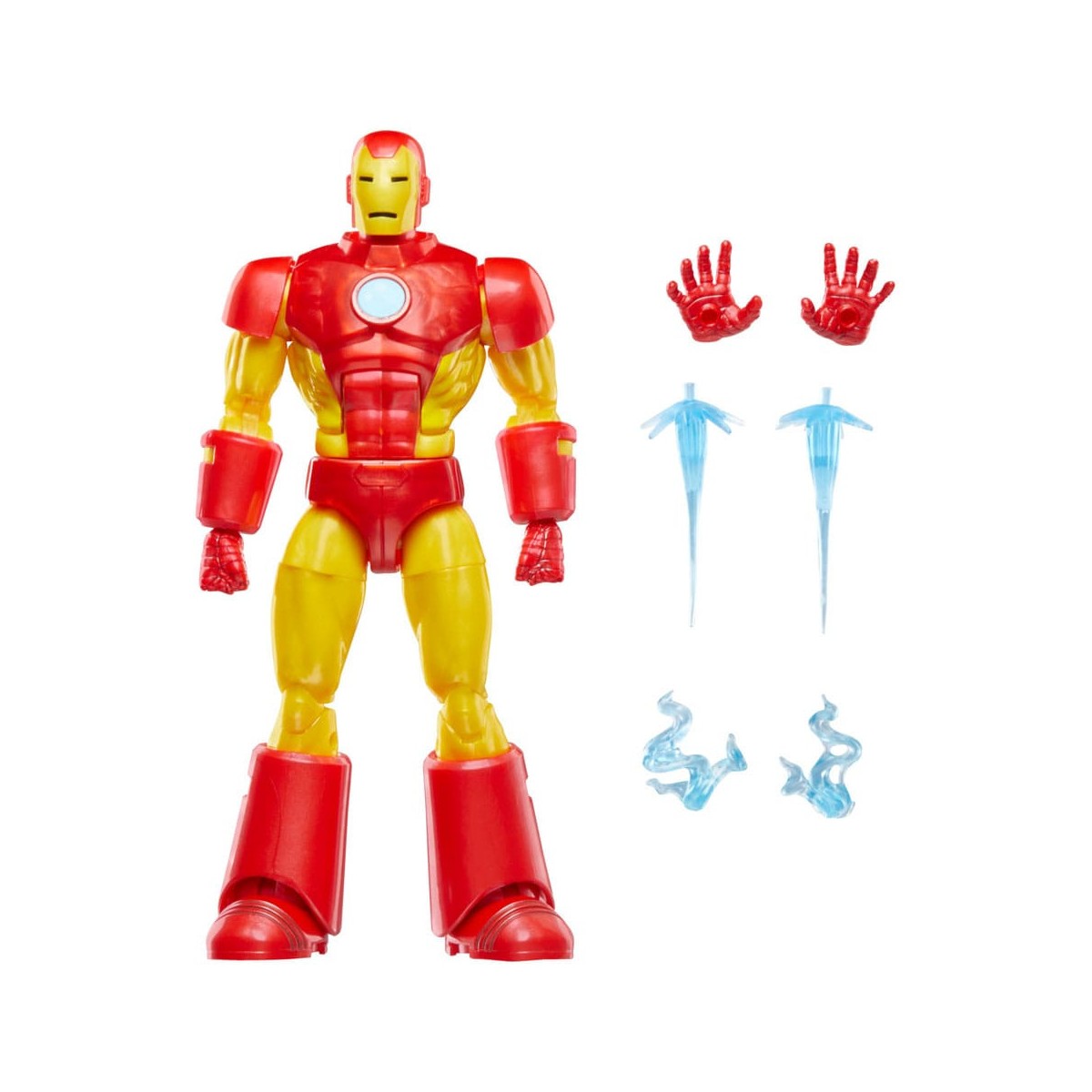 Marvel Legends Iron Man Modelo 09 - Tarjeta Retro