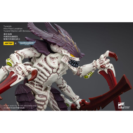 JoyToy Tiránidos - Flota Colmena Guerrero Leviatán con Espadas de Hueso 1/18 - Warhammer 40K