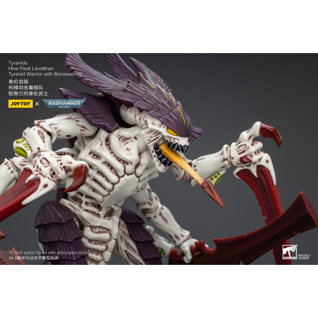 JoyToy Tiránidos - Flota Colmena Guerrero Leviatán con Espadas de Hueso 1/18 - Warhammer 40K
