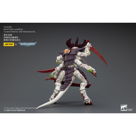 JoyToy Tiránidos - Flota Colmena Guerrero Leviatán con Espadas de Hueso 1/18 - Warhammer 40K