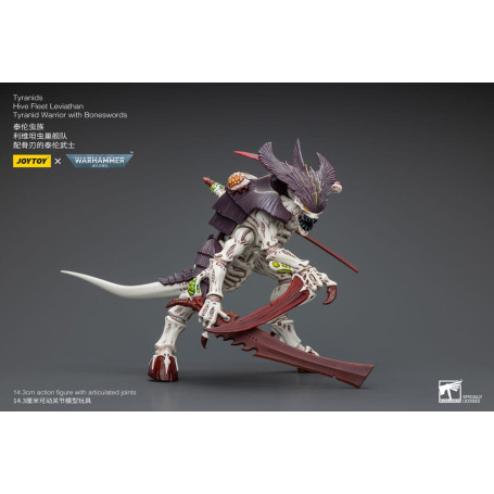 JoyToy Tiránidos - Flota Colmena Guerrero Leviatán con Espadas de Hueso 1/18 - Warhammer 40K