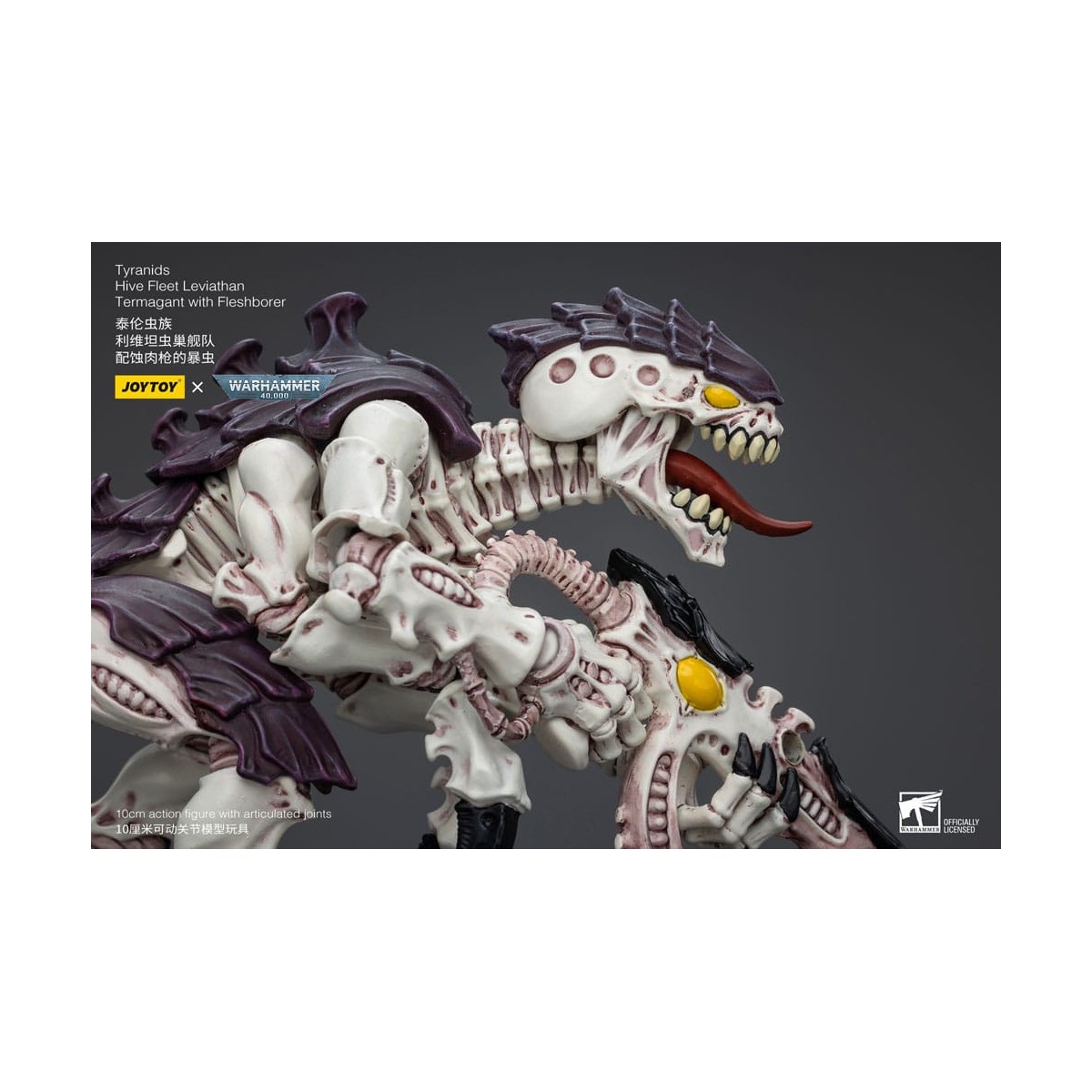 JoyToy Tyranids - Flota Colmena Leviatán Termagante con Fleshborer 1/18 - Warhammer 40K