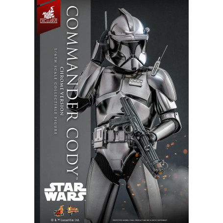 Hot Toys Star Wars - Comandante Cody Cromo Versión Exclusiva MMS 1/6