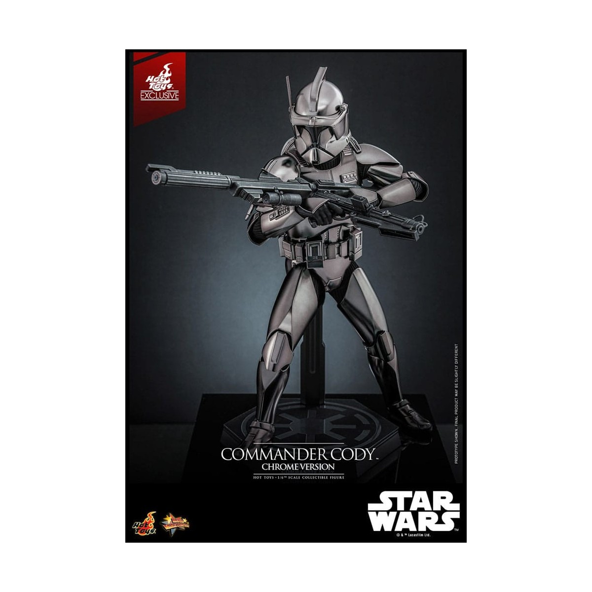 Hot Toys Star Wars - Comandante Cody Cromo Versión Exclusiva MMS 1/6