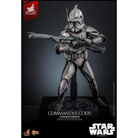 Hot Toys Star Wars - Comandante Cody Cromo Versión Exclusiva MMS 1/6