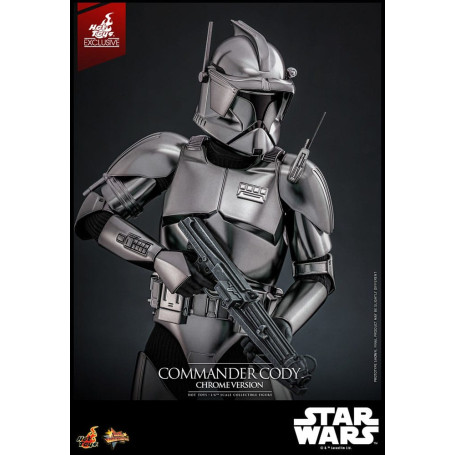 Hot Toys Star Wars - Comandante Cody Cromo Versión Exclusiva MMS 1/6