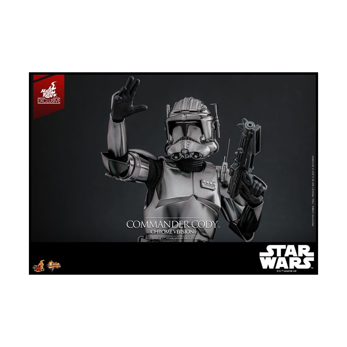 Hot Toys Star Wars - Comandante Cody Cromo Versión Exclusiva MMS 1/6