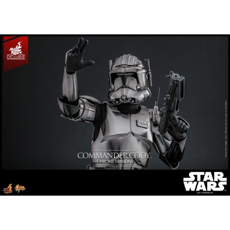 Hot Toys Star Wars - Comandante Cody Cromo Versión Exclusiva MMS 1/6