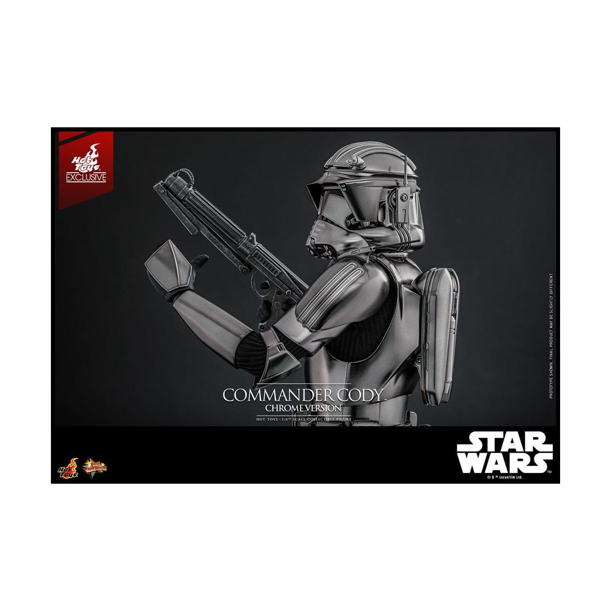 Hot Toys Star Wars - Comandante Cody Cromo Versión Exclusiva MMS 1/6