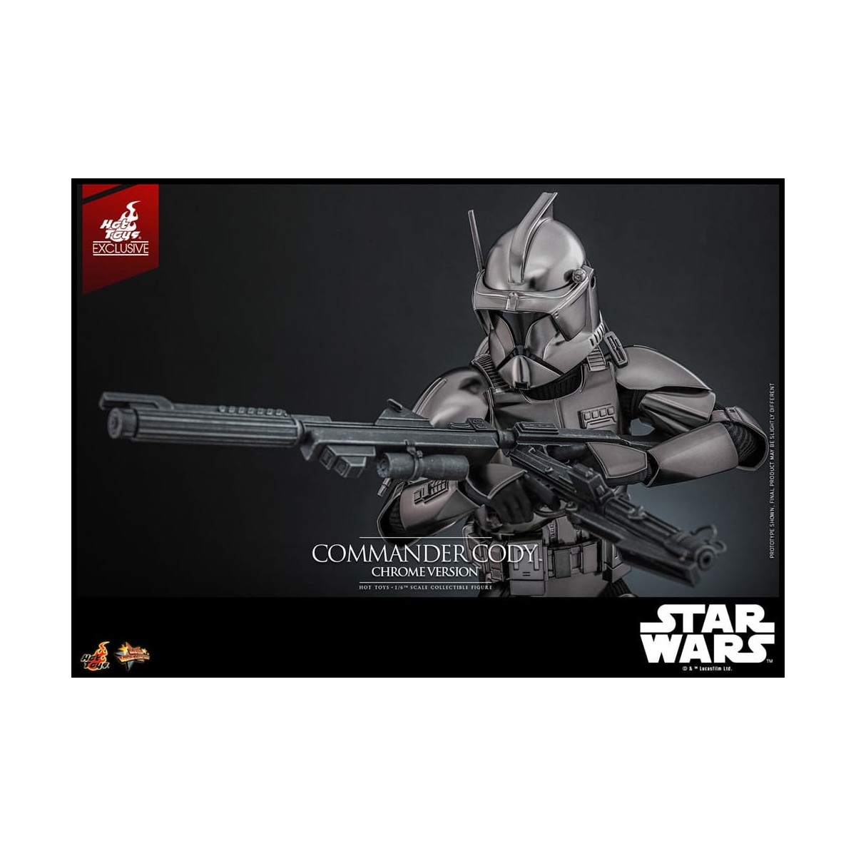 Hot Toys Star Wars - Comandante Cody Cromo Versión Exclusiva MMS 1/6