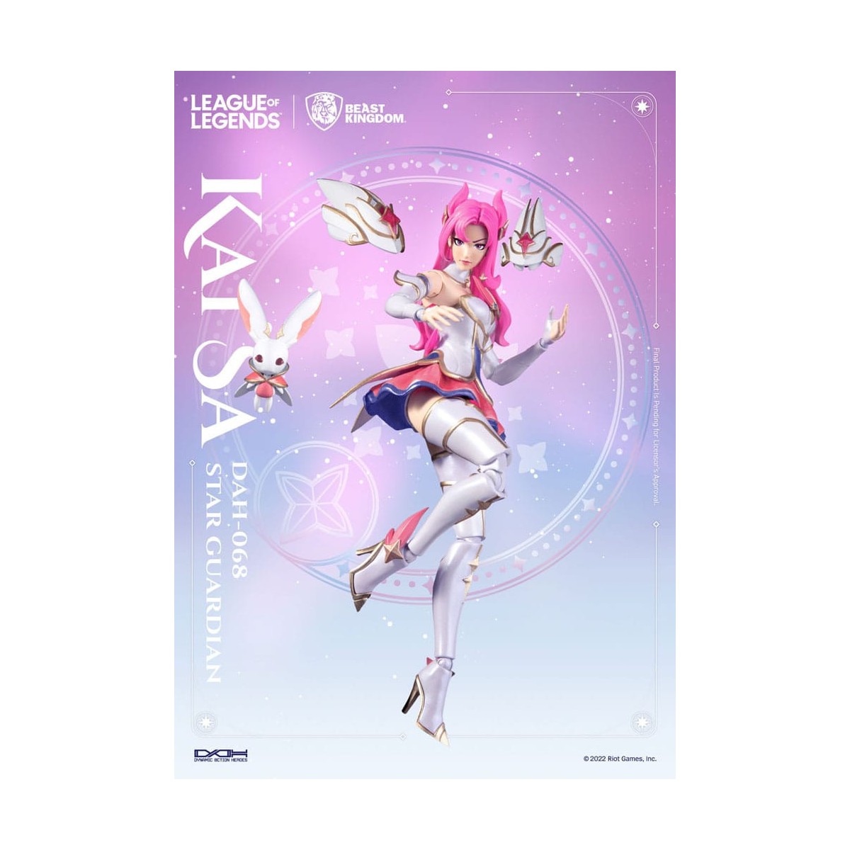 Beast Kingdom - Star Guardian Kai'Sa - 1/9 Héroes de Acción Dinámica LOL