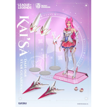 Beast Kingdom - Star Guardian Kai'Sa - 1/9 Héroes de Acción Dinámica LOL