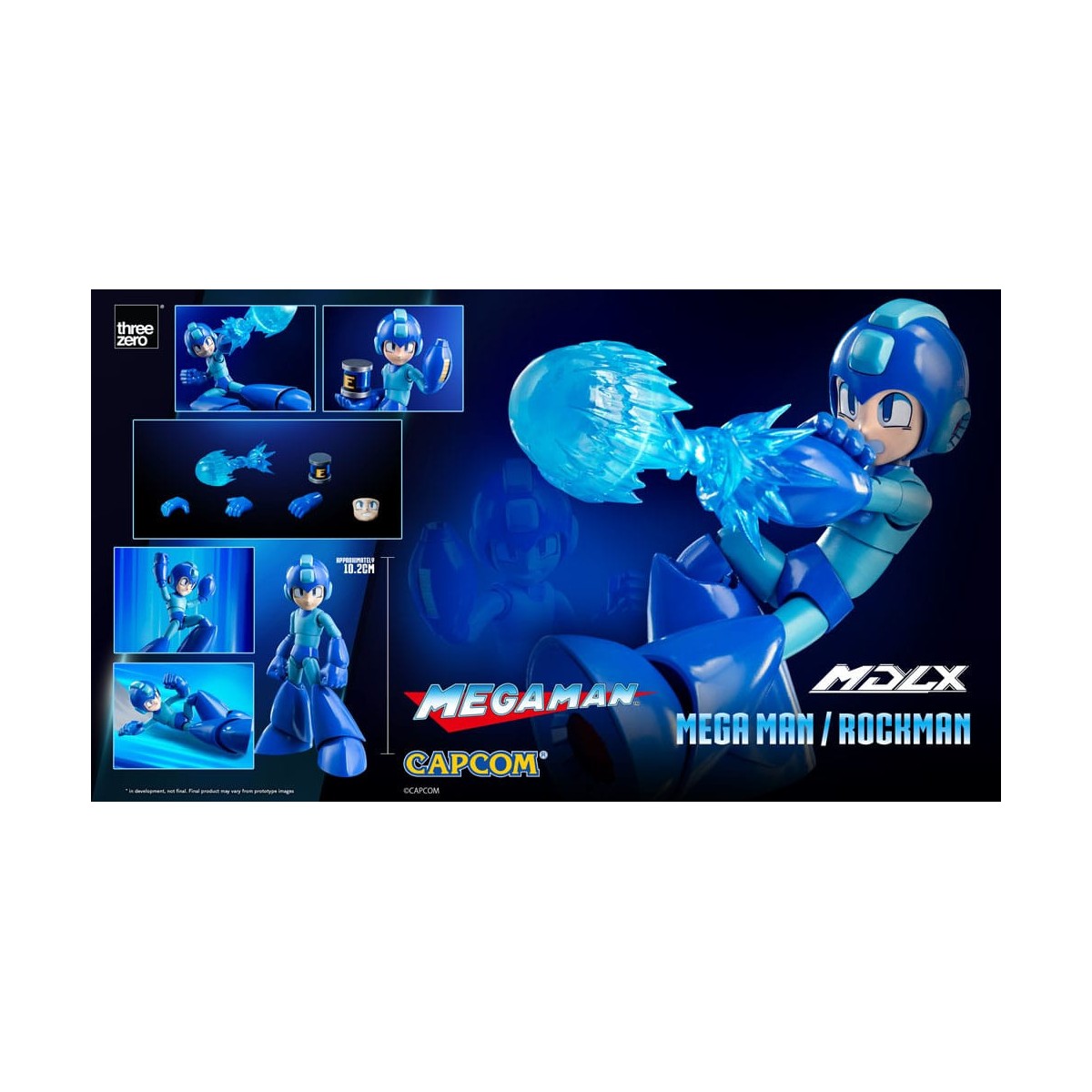 Tres Cero - Megaman - Rockman - MDLX
