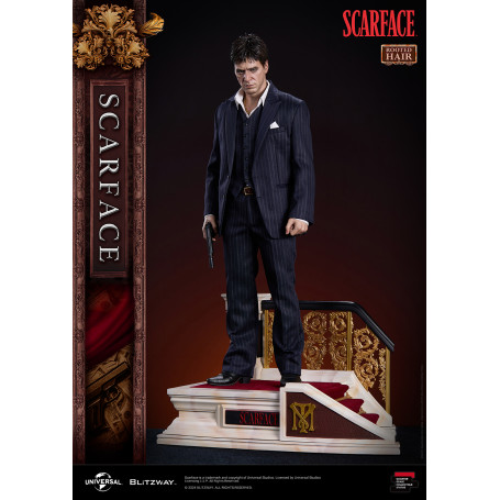 Estatua Blitzway Superb Scale - Tony Montana Rooted Hair 1/4 - Scarface