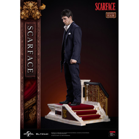 Estatua Blitzway Superb Scale - Tony Montana Rooted Hair 1/4 - Scarface