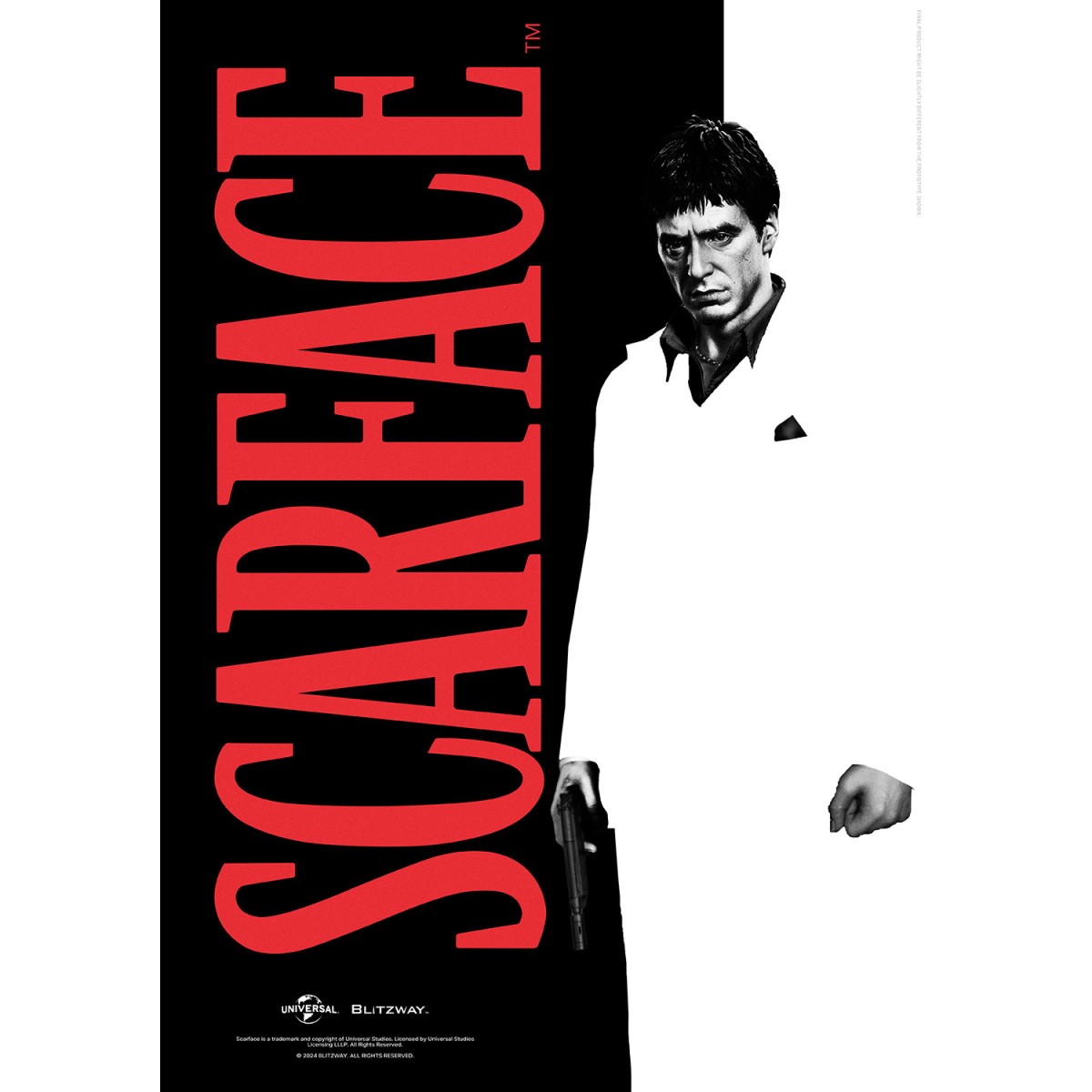 Estatua Blitzway Superb Scale - Tony Montana 1/4 - Scarface