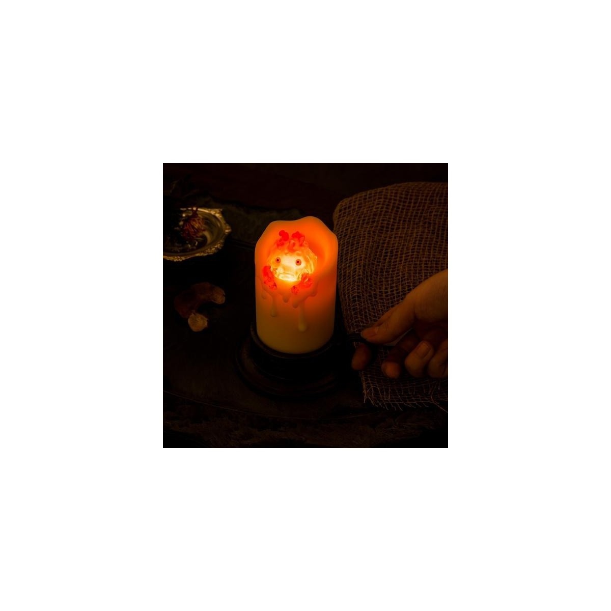 Benelic - Studio Ghibli Le Château Ambulant - Calcifer iluminado y vela